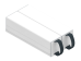 RFG Deckbox Carrier 500 DS Cleric White